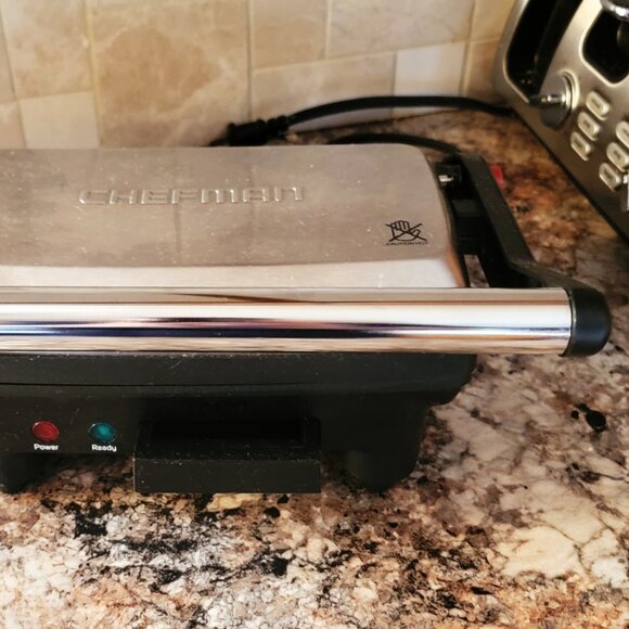 Chefman Electric Panini Press Grill and Gourmet Sandwich Maker - Picture 2 of 5